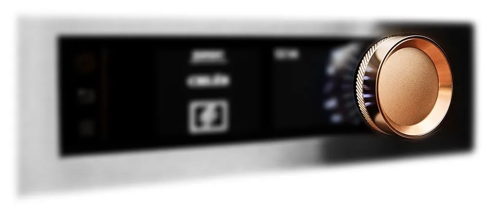 Dotykové ovládání s otočným voličem