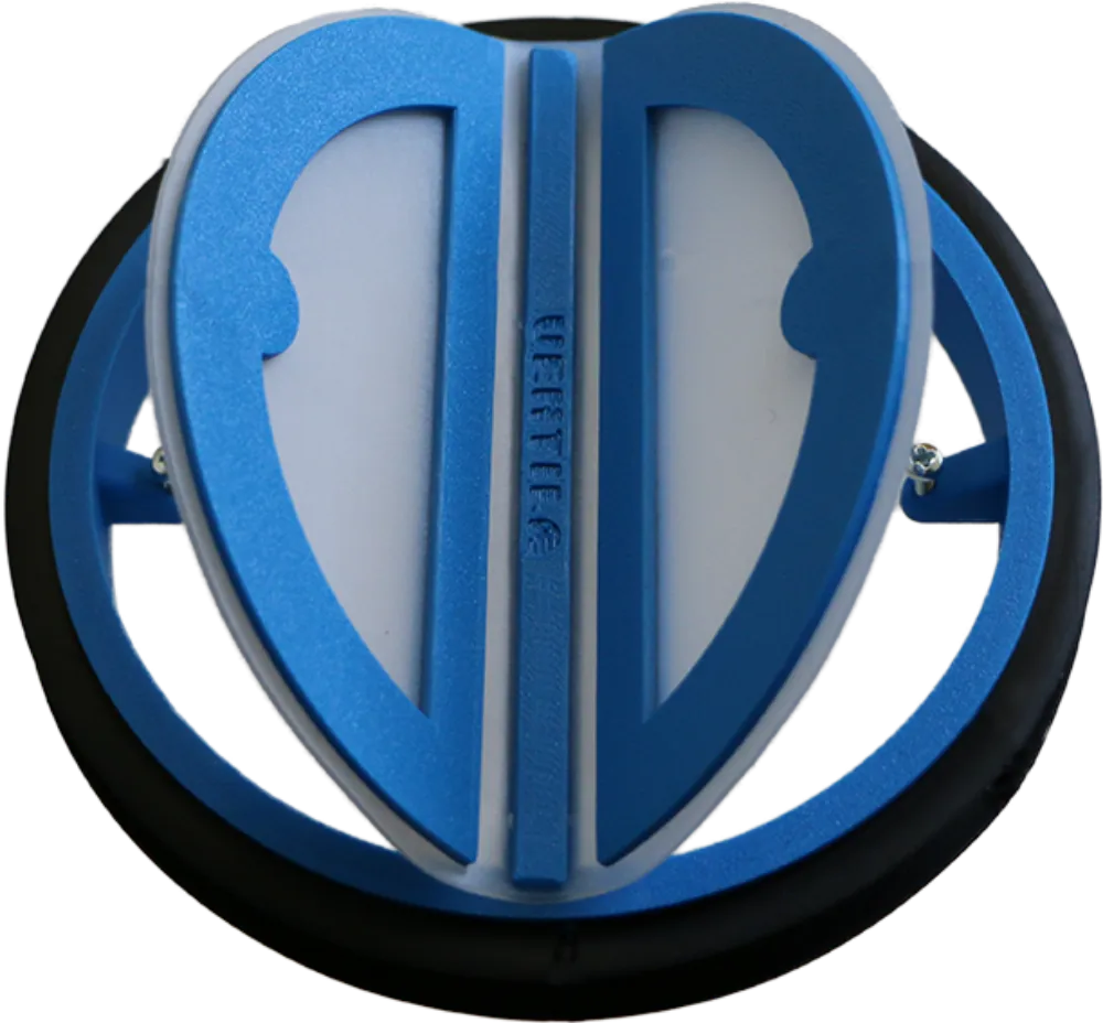 Okrągła klapa zwrotna zapachowa z magnesem do użytku pionowego i poziomego