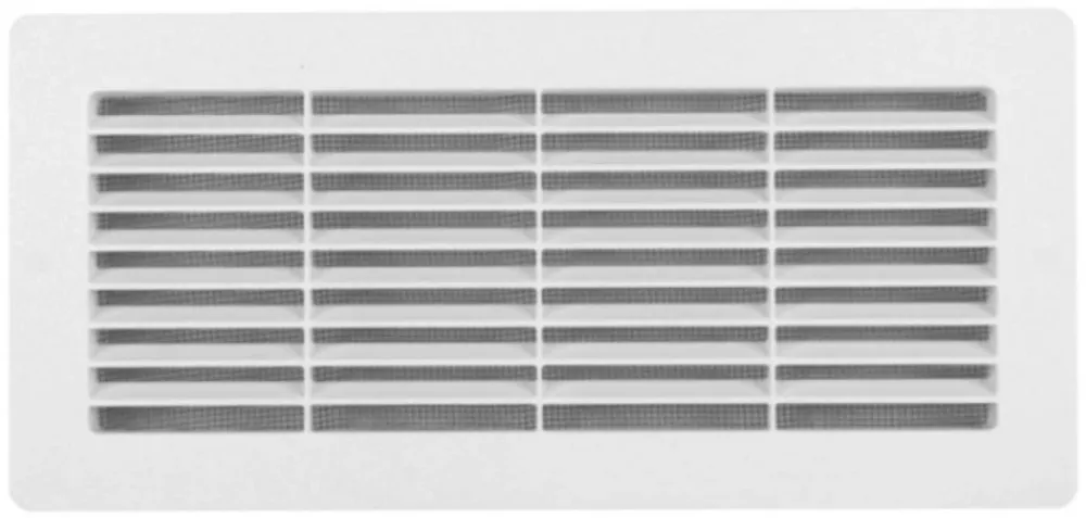 Kratka biała 248x117 do płaskiego kanału 220x90 KVS290119W