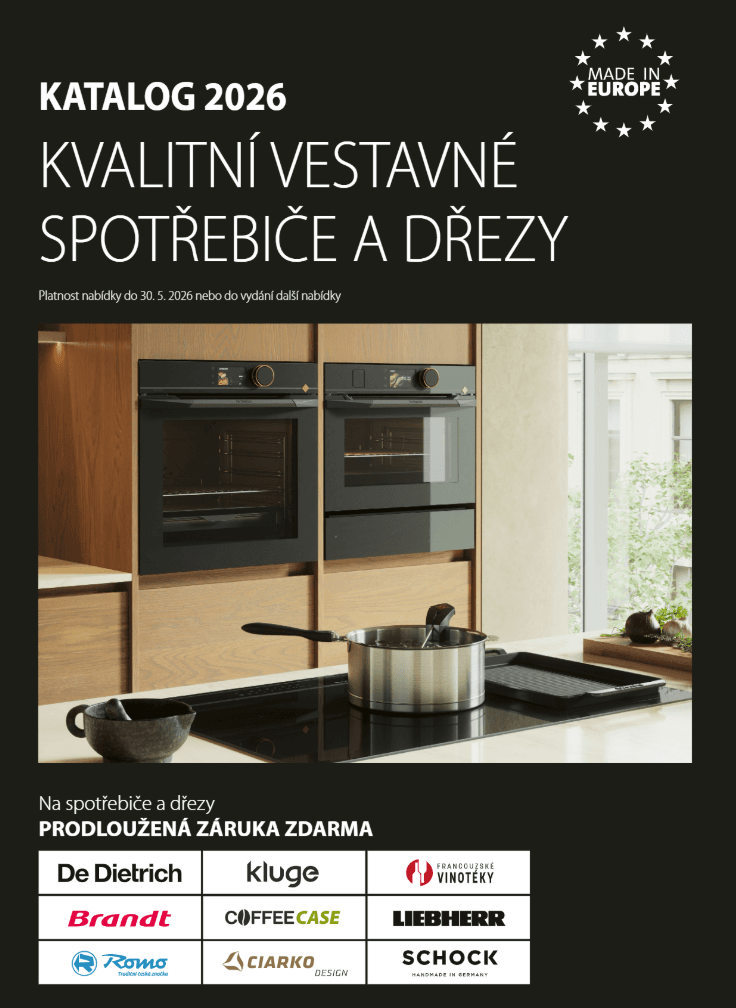 Katalog vestavných spotřebičů 2025-2026